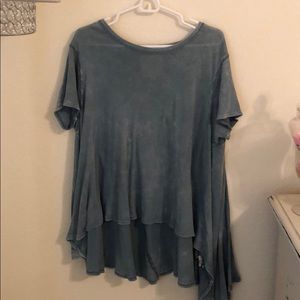 Free People high low tee